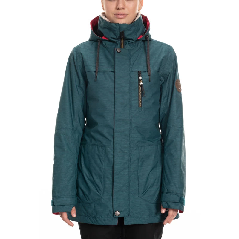 Veste Snow Femme 686 Spirit Women Insulated Jacket Deep Teal Heather 3 Veste Snow Femme 686 Spirit Women Insulated Jacket Deep Teal Heather
