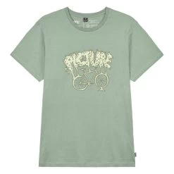 T-Shirt Picture Algy Green Spray