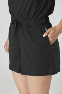 Robe Picture Alinna Black -Magasin De Snowboard Professionnel Alinna Romper Black Picture Organic Clothing 3 1