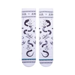 Chaussettes Stance Amour Crew White -Magasin De Snowboard Professionnel Amour Crew White Stance 1