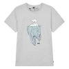 T-Shirt Picture Arriga Grey Melange -Magasin De Snowboard Professionnel Arriga Tee Grey Melange Picture Organic Clothing 4