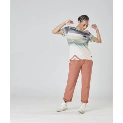 T-Shirt Picture Aulden Mirage Print -Magasin De Snowboard Professionnel Aulden Women Tee Mirage Print Picture Organic Clothing 2 1