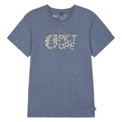 T-Shirt Picture Basement Bali Dark Blue Melange