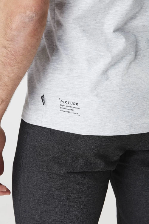 T-Shirt Picture Basement Pumalip Grey Melange 6 T-Shirt Picture Basement Pumalip Grey Melange – Image 4