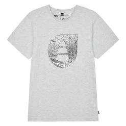 T-Shirt Picture Basement Pumalip Grey Melange