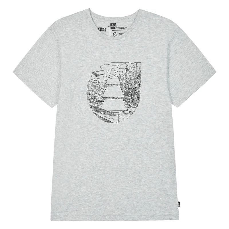 T-Shirt Picture Basement Pumalip Grey Melange 3 T-Shirt Picture Basement Pumalip Grey Melange