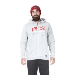 Sweat Homme Picture Basement Zip Hoodie Light Grey