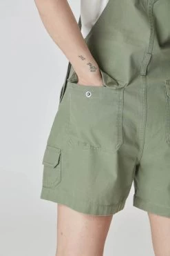 Salopette Picture Baylee Green Spray -Magasin De Snowboard Professionnel Baylee Overal Green Spray Picture Organic Clothing 4 1