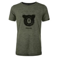 T-Shirt Pally’Hi Bearface Ss Tee Heather Moss