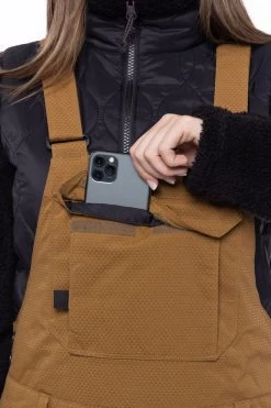 Pantalon Snow 686 Black Magic Insulated Bib Breen Geo Jacquard -Magasin De Snowboard Professionnel Black Ma W Insulated Bib Breen Geo Jacquard 686 7 1