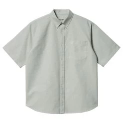 Chemise Carhartt WIP Braxton Yucca / White
