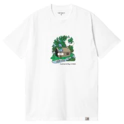 T-Shirt Carhartt WIP Cabin White