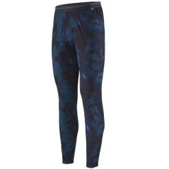 First Layer Homme Patagonia Capilene Midweight Bottom Painted Fields : Classic Navy