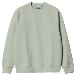 Sweat Carhartt WIP Chase Agave / Gold