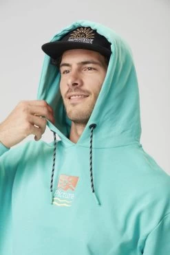 Sweat Picture Cheetima Blue Turquoise 11 Sweat Picture Cheetima Blue Turquoise -Magasin De Snowboard Professionnel Cheetima Hoodie Blue Turquoise Picture Organic Clothing 4 1