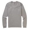 T-Shirt Homme Burton Colfax Ls Tee Gray Heather -Magasin De Snowboard Professionnel Colfax Ls Tee Gray Heather Burton Snowboards