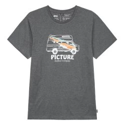 T-Shirt Picture Custom Van Dark Grey Melange