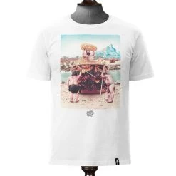 T-Shirt Dirty Velvet Happy Meal Vintage White