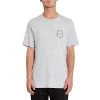 T-Shirt Homme Volcom Dither Ss Tee Heather Grey