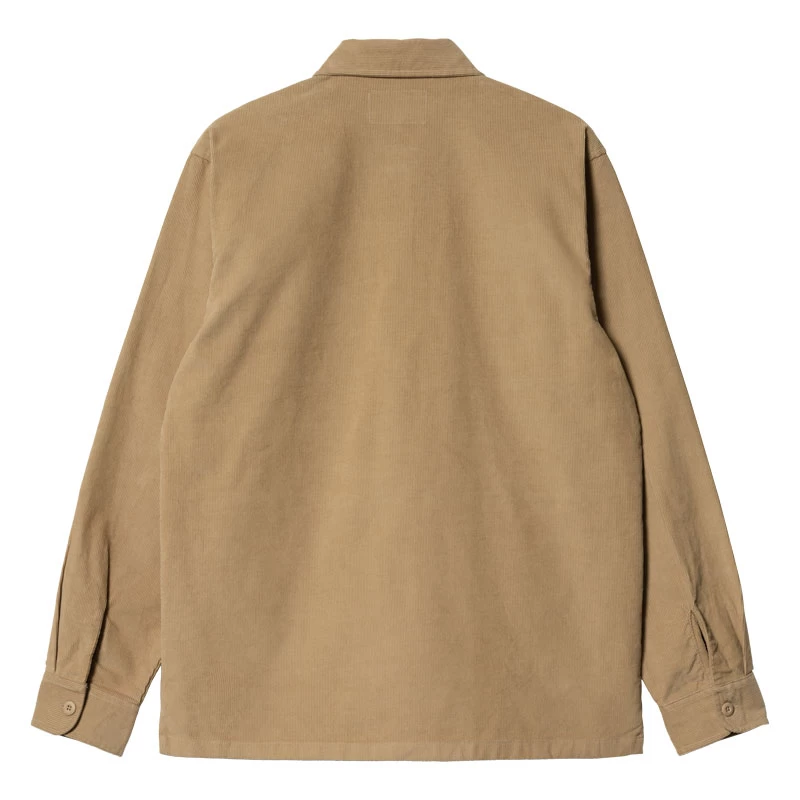 Veste Carhartt WIP Dixon Shirt Dusty Hamilton Brown Rinsed 4 Veste Carhartt WIP Dixon Shirt Dusty Hamilton Brown Rinsed – Image 2