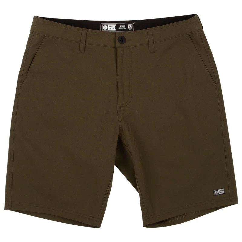 Short Salty Crew Drifter 2 Perforated Military 3 Short Salty Crew Drifter 2 Perforated Military