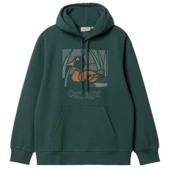 Sweat Carhartt WIP Duck Pond Hooded Sweat Juniper
