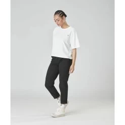 T-Shirt Picture Exee Pocket White -Magasin De Snowboard Professionnel Exee Pocket Women Tee White Picture Organic Clothing 2 1