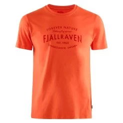 T-Shirt Homme Fjällräven Est 1960 Tee Rowan Red