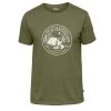 T-Shirt Homme Fjällräven Lägerplats Tee Green 1 T-Shirt Homme Fjällräven Lägerplats Tee Green -Magasin De Snowboard Professionnel Fjallraven Lager Plats Green