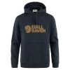 Sweat Fjällräven Logo Hoodie Dark Navy -Magasin De Snowboard Professionnel Fjallraven Logo Hoodie Dark Navy
