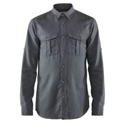 Chemise Homme Fjällräven Ovik Travel Shirt Dusk