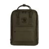 Sac À Dos Fjällräven Re-Kånken Dark Olive -Magasin De Snowboard Professionnel Fjallraven Rekanken Dark Olive