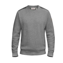 Sweat Homme Fjällräven Sormland Crew Grey