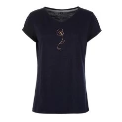 T-Shirt Pally’Hi Fleur Peur W Tee Bluek
