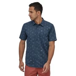 Chemise Homme Patagonia Go To Shirt Surfers: Stone Blue