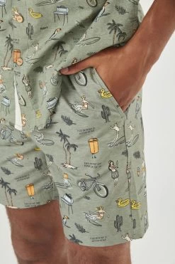 Short Picture Gunn Aluha Print -Magasin De Snowboard Professionnel Gunn Short Aluha Print Picture Organic Clothing 2 1