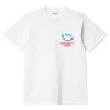 T-Shirt Carhartt WIP Happy Script White