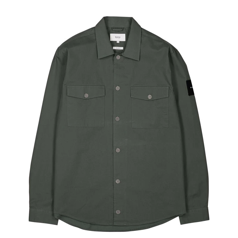 Chemise Homme Makia Harper Overshirt Thyme 3 Chemise Homme Makia Harper Overshirt Thyme