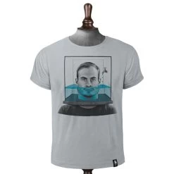 T-Shirt Homme Dirty Velvet Head Above Water Highrise Grey