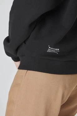 Sweat Picture Henia Black -Magasin De Snowboard Professionnel Henia Women Hoodie Black Picture Organic Clothing 4 1