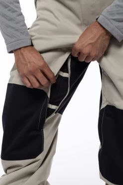 Pantalon Snow 686 Hot Lap Insulated Bib Putty Colorblock -Magasin De Snowboard Professionnel Hot Lap Insulated Bib Putty Colorblock 686 2 1