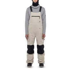 Pantalon Snow 686 Hot Lap Insulated Bib Putty Colorblock