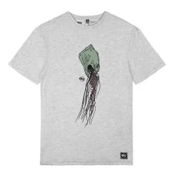 T-Shirt Picture Jellybag Grey Melange
