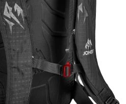 Sac À Dos Jones Dscnt 19l Black -Magasin De Snowboard Professionnel Jones Snowboards Dscnt 19l Black 6 1