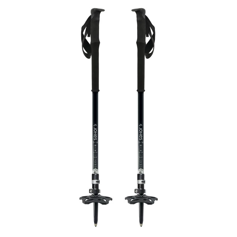 Bâtons Jones Talon Flip Lock 105 Cm / 135 Cm 4 Bâtons Jones Talon Flip Lock 105 Cm / 135 Cm – Image 2