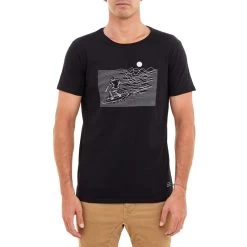 T-Shirt Pullin Joy Surf Black