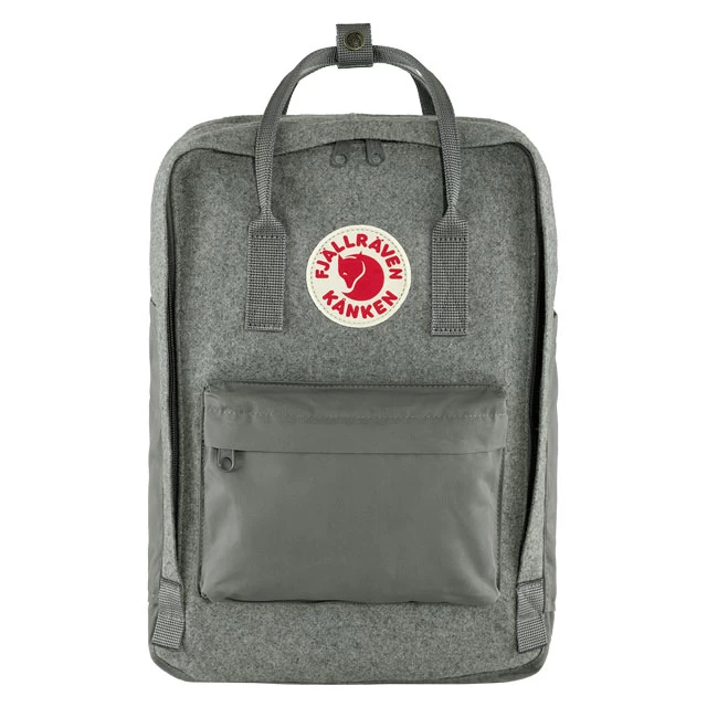 Sac À Dos Fjällräven Kånken Re-Wool Laptop 15″ Granite Grey 3 Sac À Dos Fjällräven Kånken Re-Wool Laptop 15″ Granite Grey