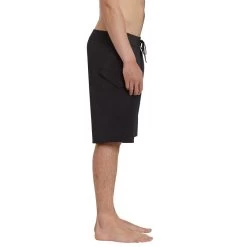Boardshort Volcom Lido Solid Mod-Tech 20’’ Black -Magasin De Snowboard Professionnel Lido Solid Mod Tech 20 Black Volcom 3 1