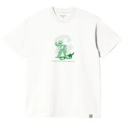 T-Shirt Carhartt WIP Lucky Painter White / Bonsad
