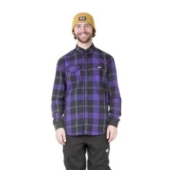 Chemise Technique Homme Picture Marteen Tech Shirt Purple